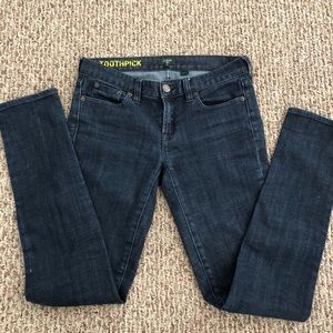 J.Crew toothpick skinny jeans